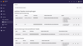 TYPO3-Backend-Modul zur Definition von Verknüpfungen zu JobData-Tabellen