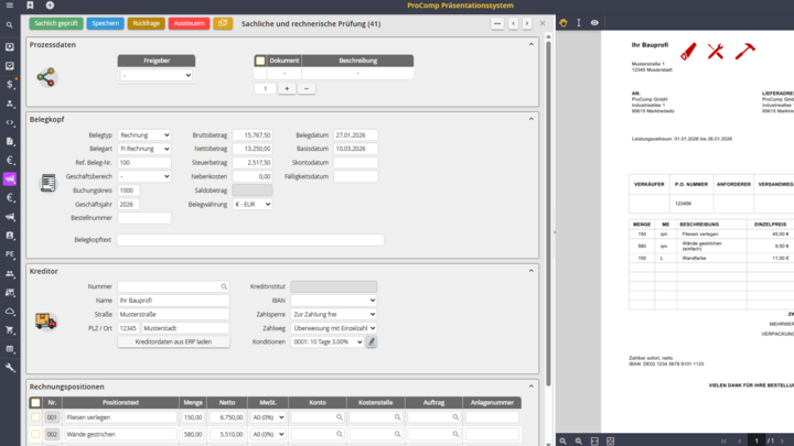 Beispiel Dialogansicht