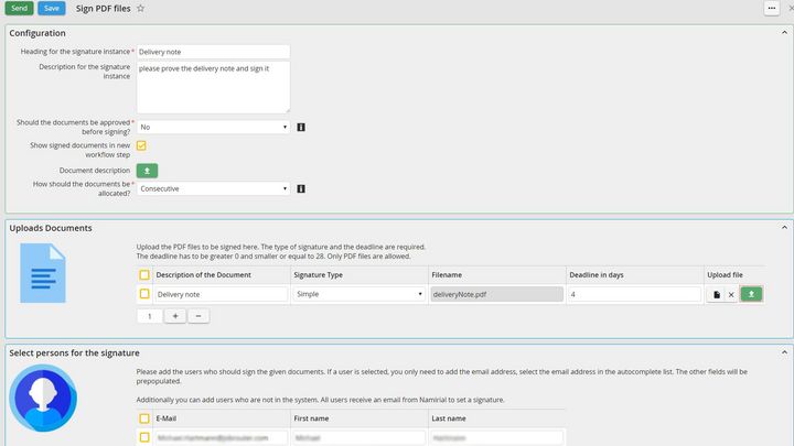 JobSignature - Sign PDF file